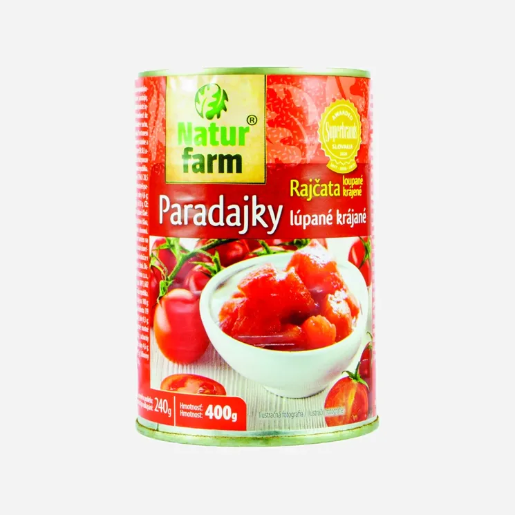 Krájená rajčata v rajčatové šťávě 6 x 400 g