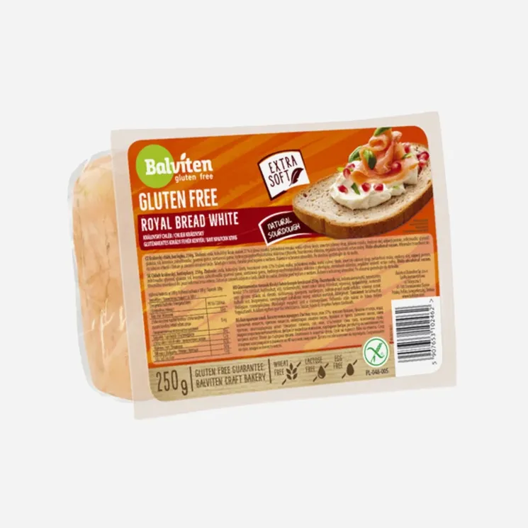 Královský chléb světlý bez lepku 6 x 250 g