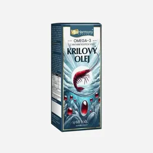 Krilový olej 1200 mg (Omega 3) 6 x 60 tablet