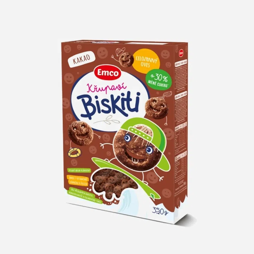 Křupaví Biskiti kakao