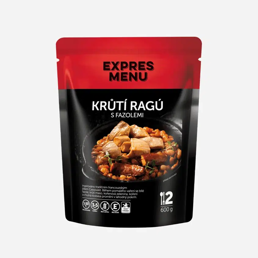 Krůtí ragů s fazolemi 6 x 600 g