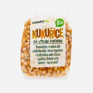 Kukuřice na výrobu popcornu BIO 6 x 200 g