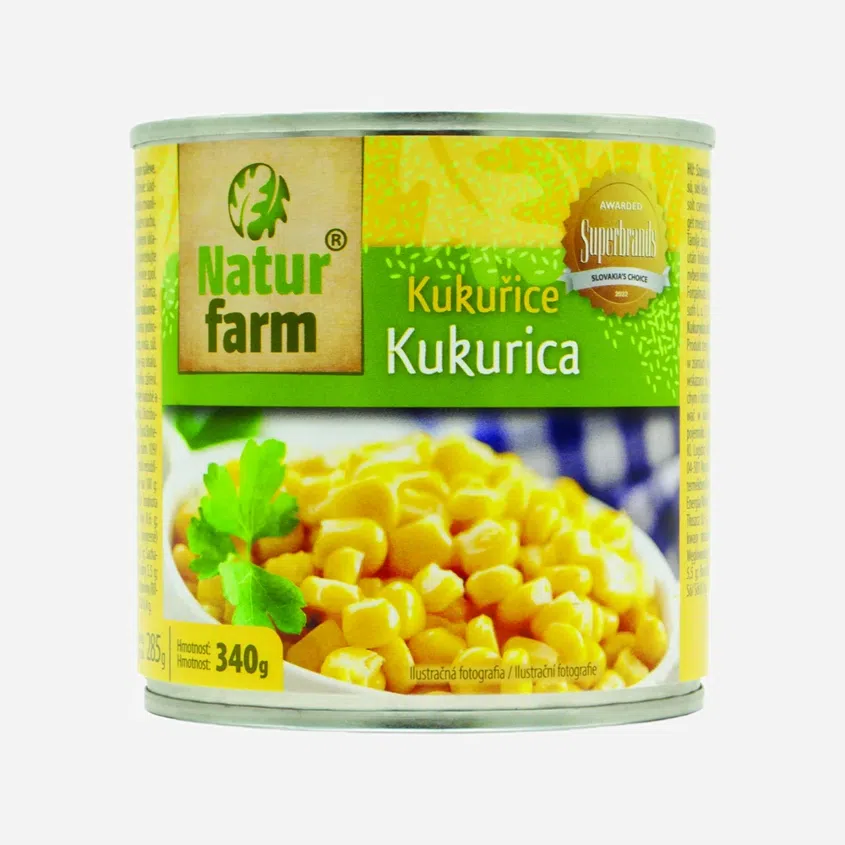 Kukuřice ve slaném nálevu 6 x 340 g