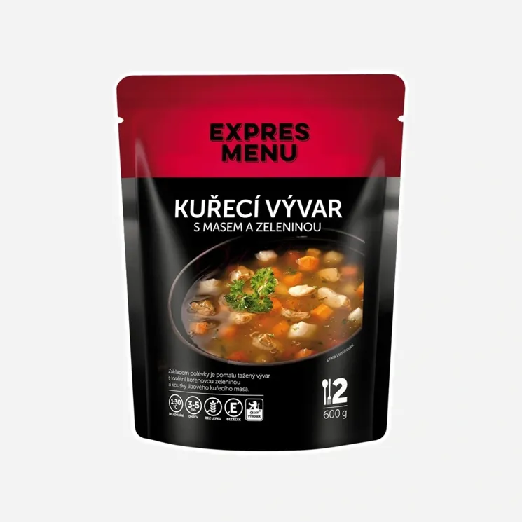 Kuřecí vývar se zeleninou 6 x 600 g