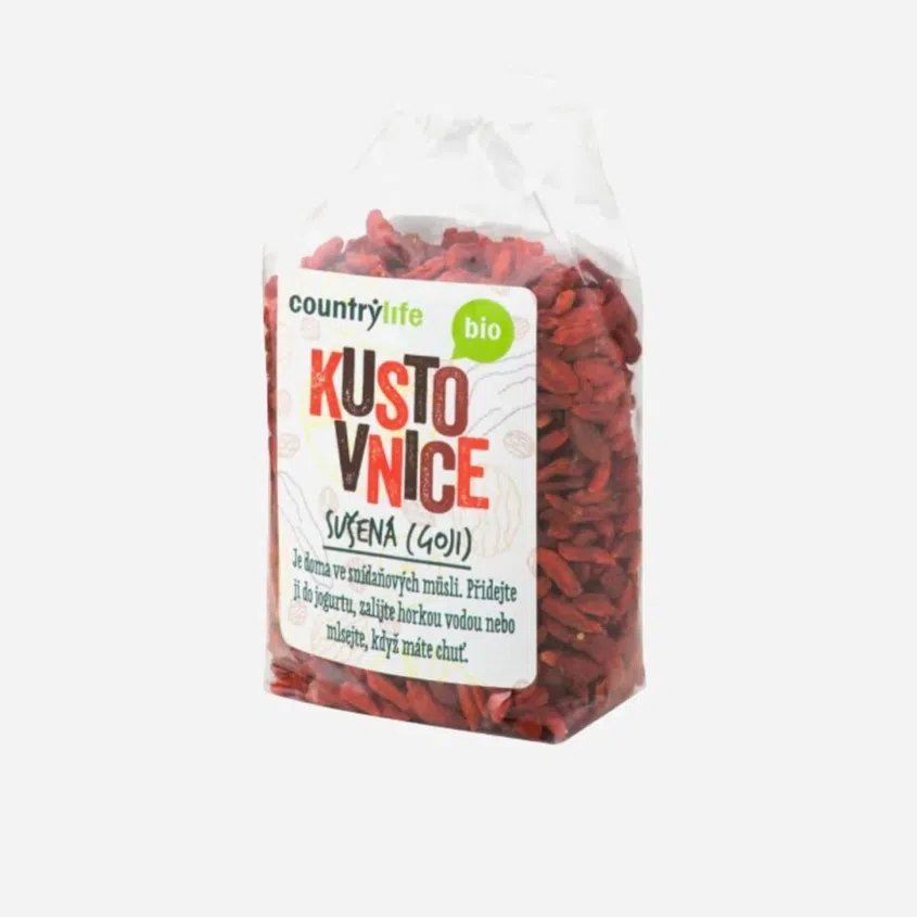 Kustovnice cizí sušená - goji BIO 6 x 250 g