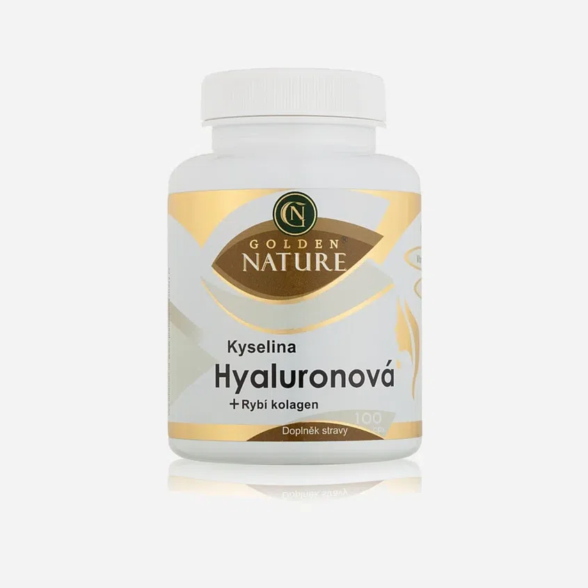Kyselina hyaluronová+Rybí kolagen+Vit. C 100 tablet 6 x 100 kapslí