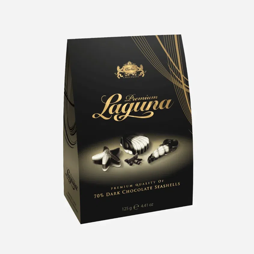 LAGUNA Premium hořká s bílou čokoládou 6 x 125 g