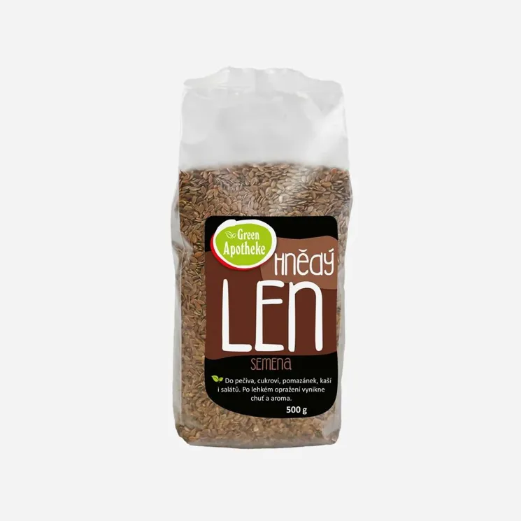 Len hnědý 6 x 500 g