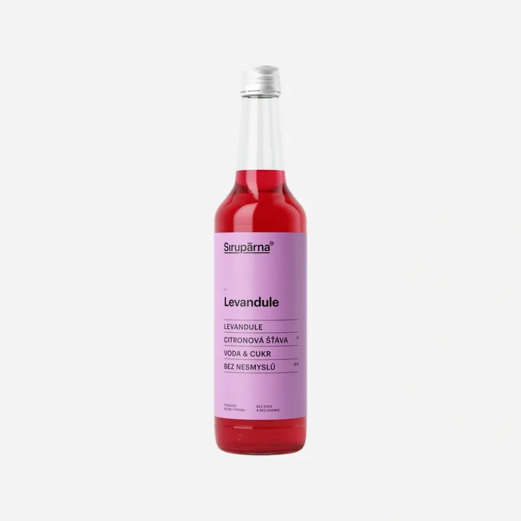 Levandulový sirup