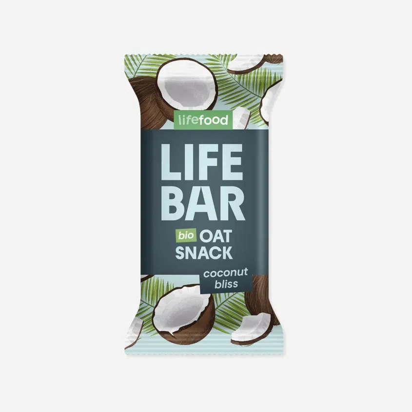 Lifebar Oat snack kokosový BIO 12 x 40 g