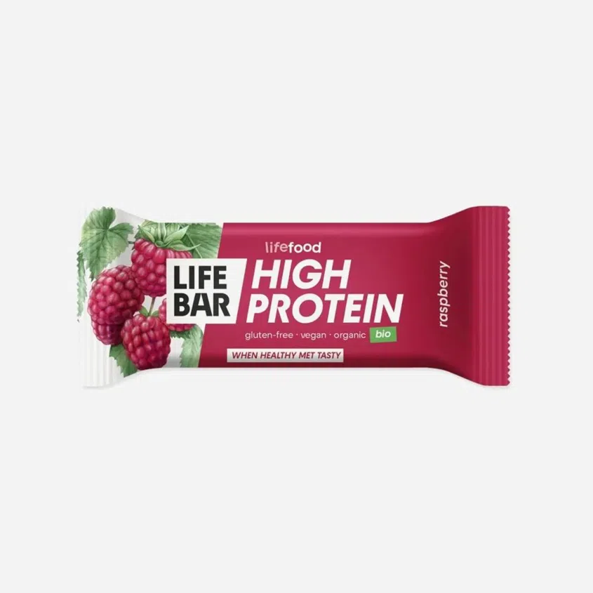 Lifebar Protein tyčinka malinová BIO  1250N 12 x 40 g
