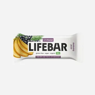 Lifebar Tyčinka acai s banánem raw BIO 12 x 40 g