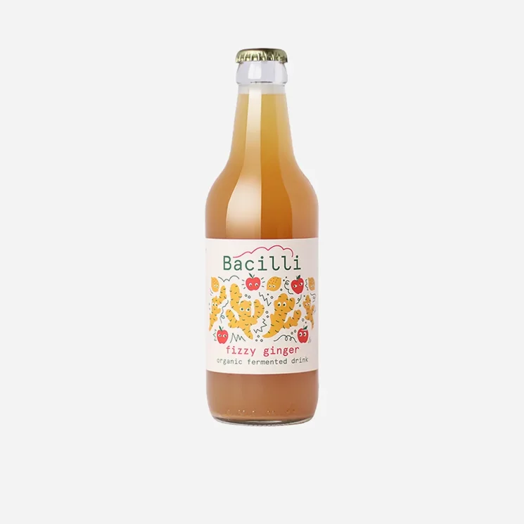 Limonáda fizzy ginger BIO