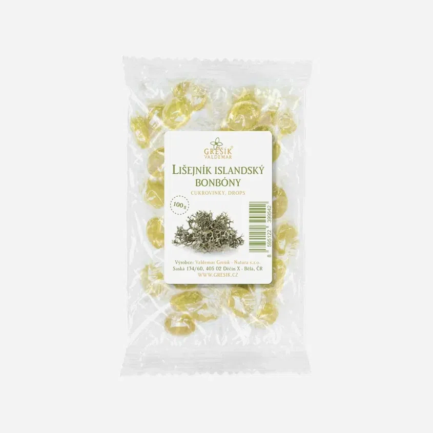 Lišejník islandský bonbóny 6 x 100 g