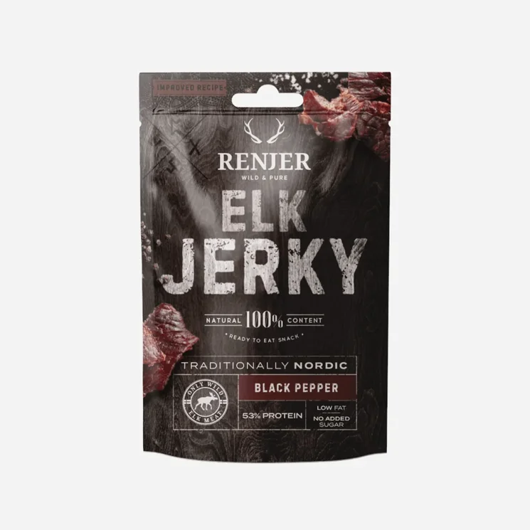 Losí jerky s černým pepřem