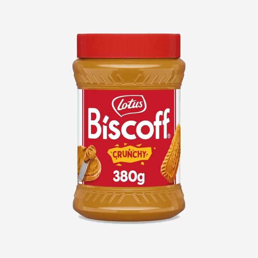 Lotus Biscoff Pomazánka z karamelizovaných sušenek Crunchy 6 x 380 g