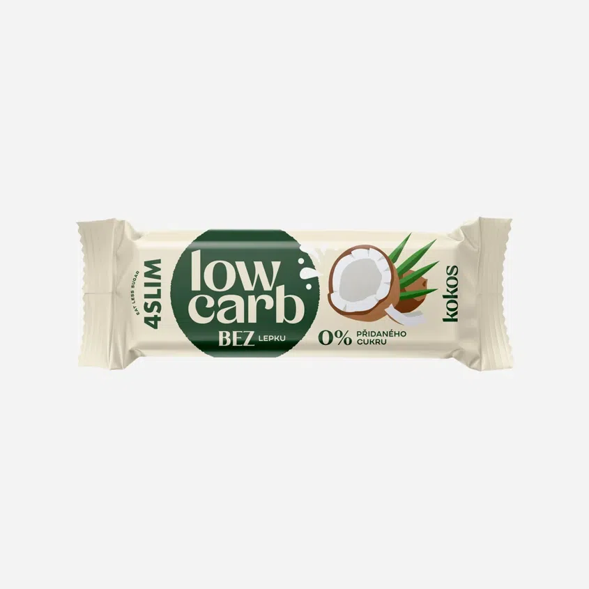 LOW CARB tyčinka kokos