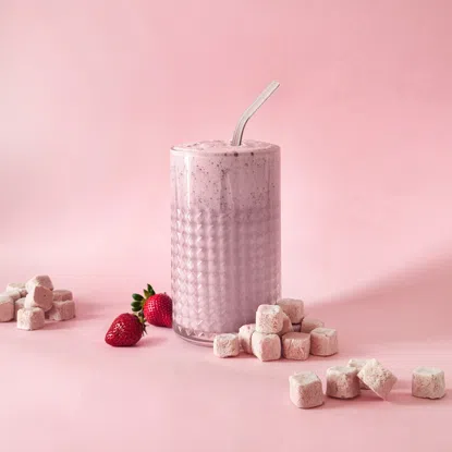 LYO kokosové kostky jahoda 5 x 125 g
