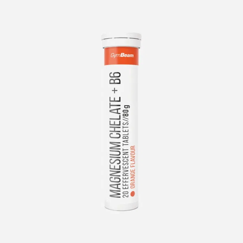 Magnesium + B6 20 šumivých tablet 6 x 20 tablet