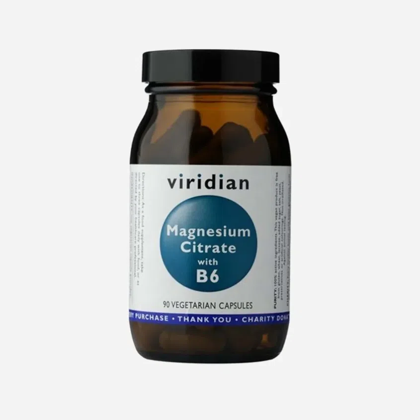 Magnesium Citrate with Vitamin B6 6 x 90 kapslí