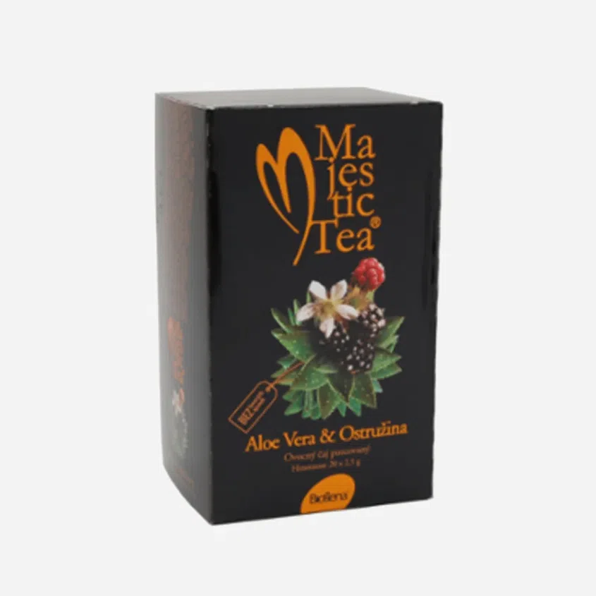 Majestic Tea Aloe Vera & Ostružina 6 x 50 g