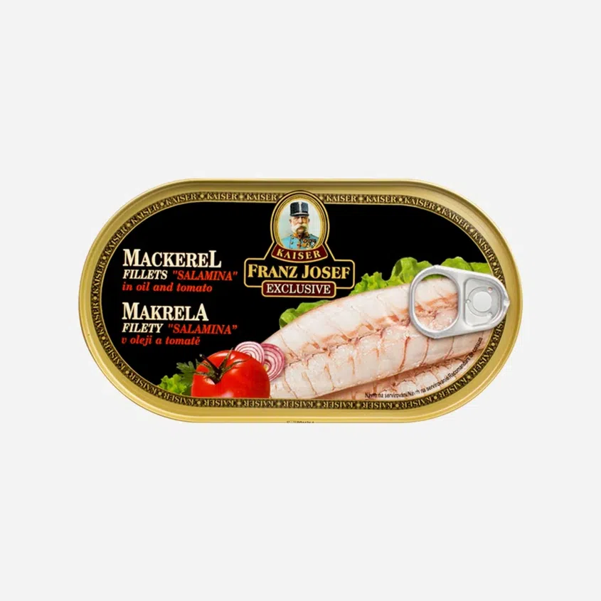 Makrela filety Salamina v oleji a tomatě 6 x 170 g