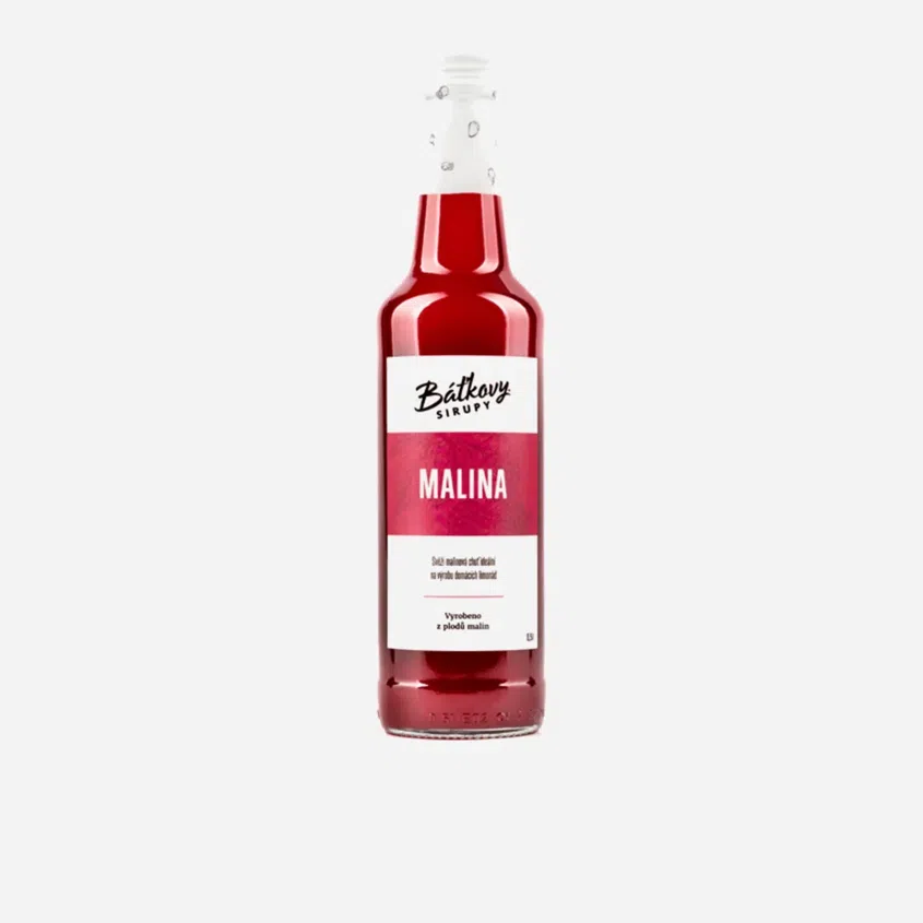 Malinový sirup 12 x 500 ml