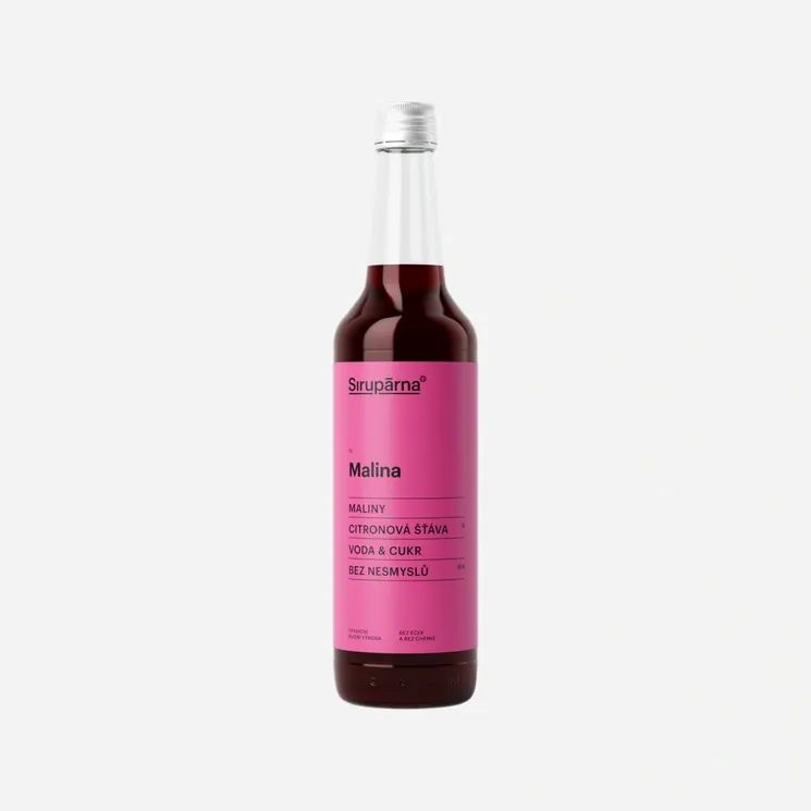 Malinový sirup