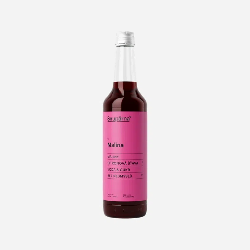 Malinový sirup