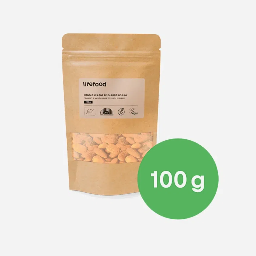Mandle natural RAW BIO