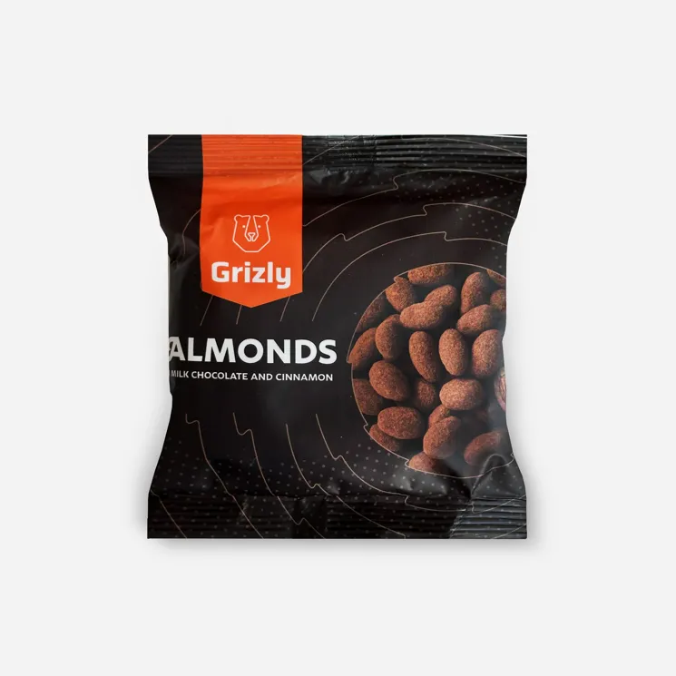 Mandle v mléčné čokoládě obalené skořicí 6 x 50 g