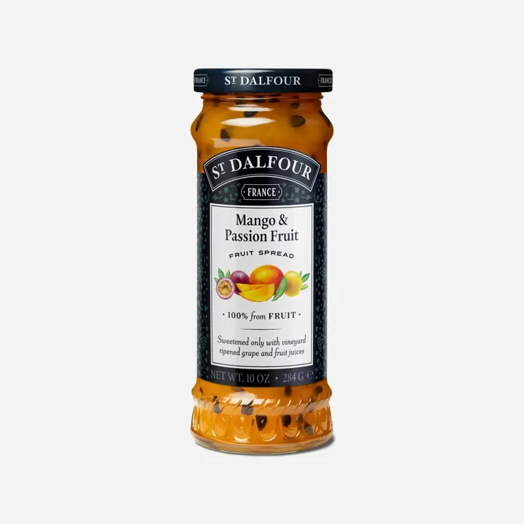 Mango a maracuja ovocná pomazánka