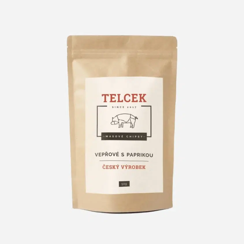 Masové vepřové chipsy paprika 6 x 50 g