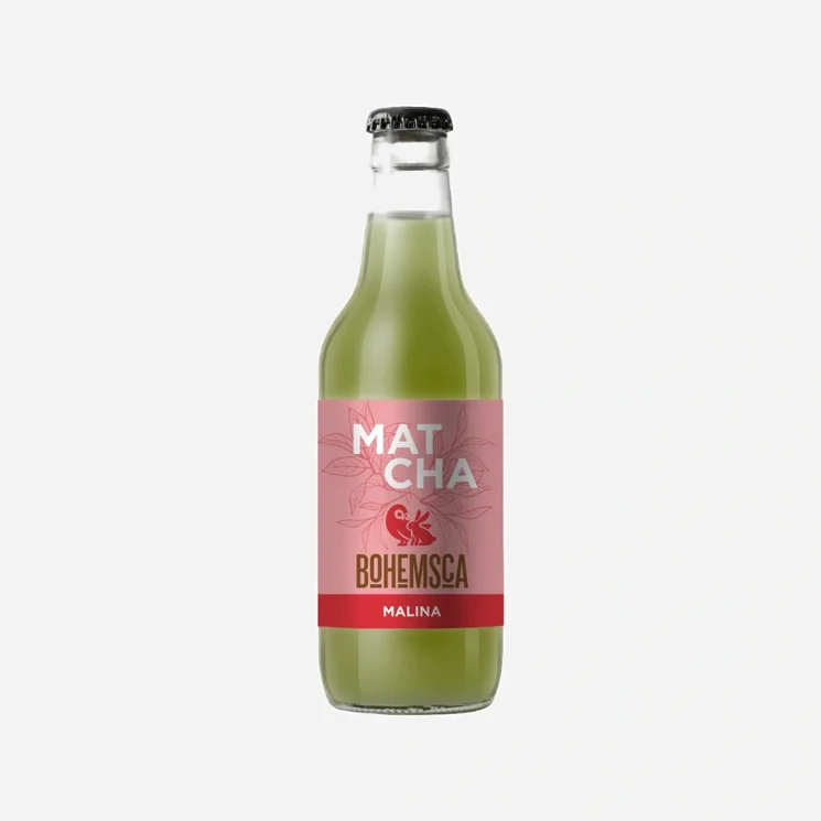 Matcha malina 12 x 330 ml