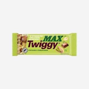Max s pistáciemi  polomáčená v hořké čokoládě 12 x 35 g