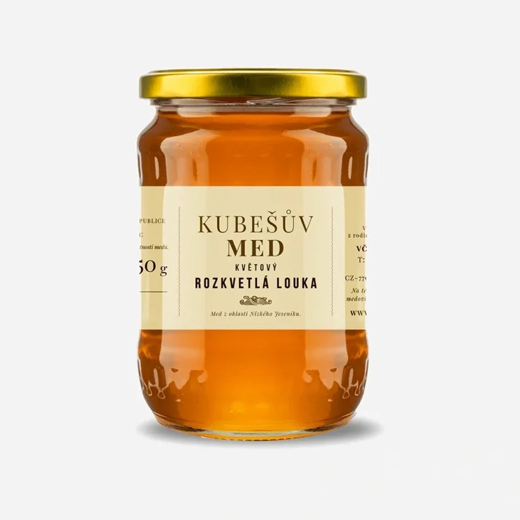 Med květový rozkvetlá louka 6 x 750 g