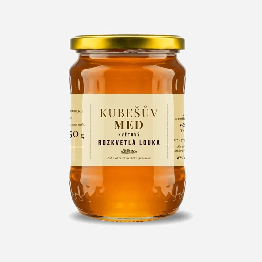 Med květový rozkvetlá louka 6 x 750 g