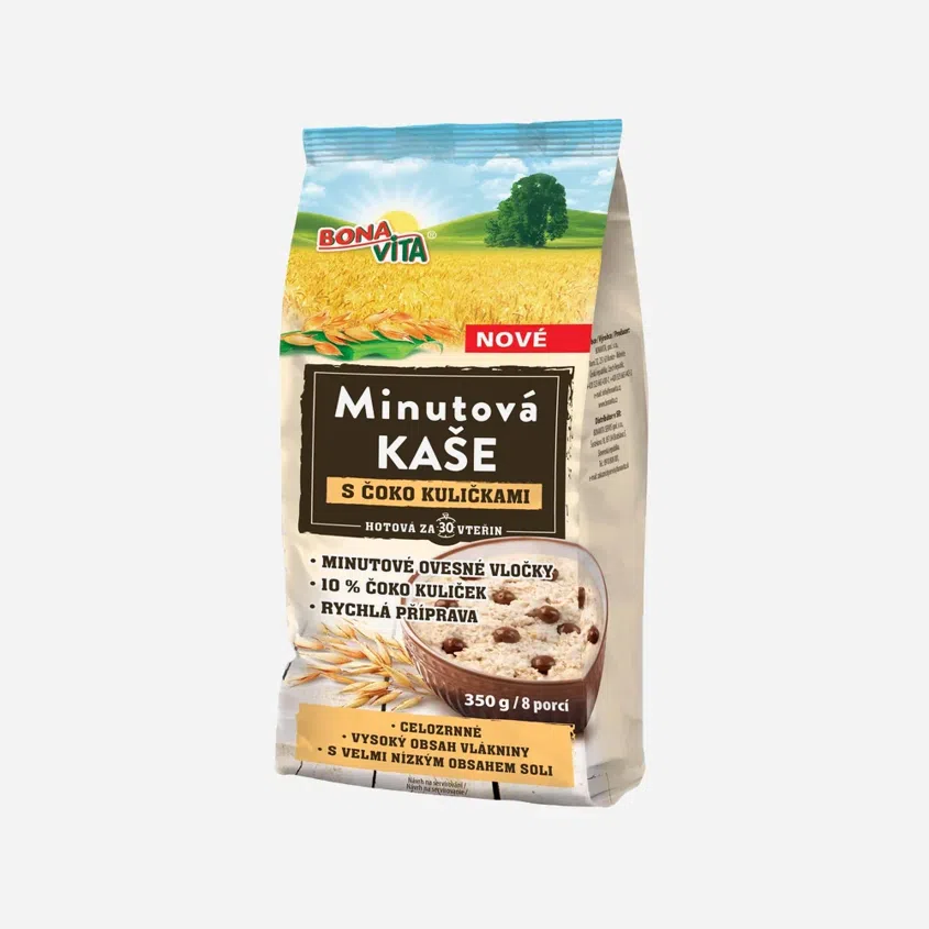 Minutová kaše s čoko kuličkami 6 x 350 g