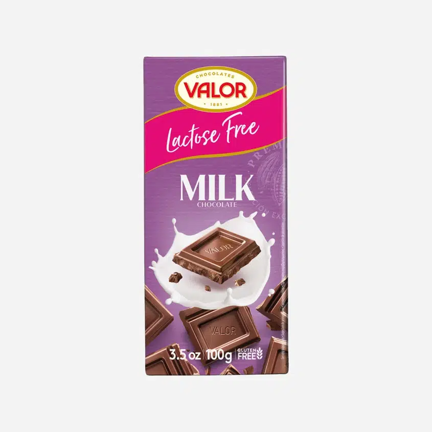 Mléčná čokoláda 35 %, se sníženým obsahem laktózy 5 x 100 g