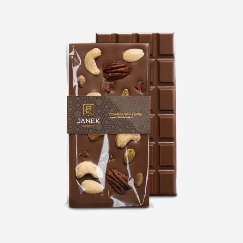 Mléčná čokoláda Jankova pečeť 6 x 95 g