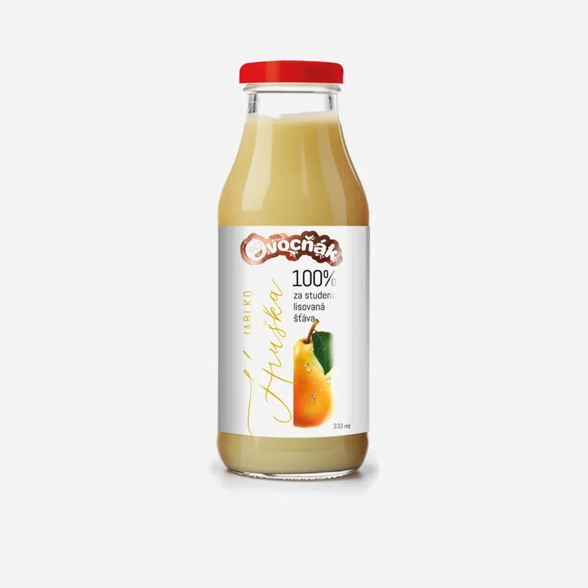 Mošt jablko a hruška 12 x 330 ml