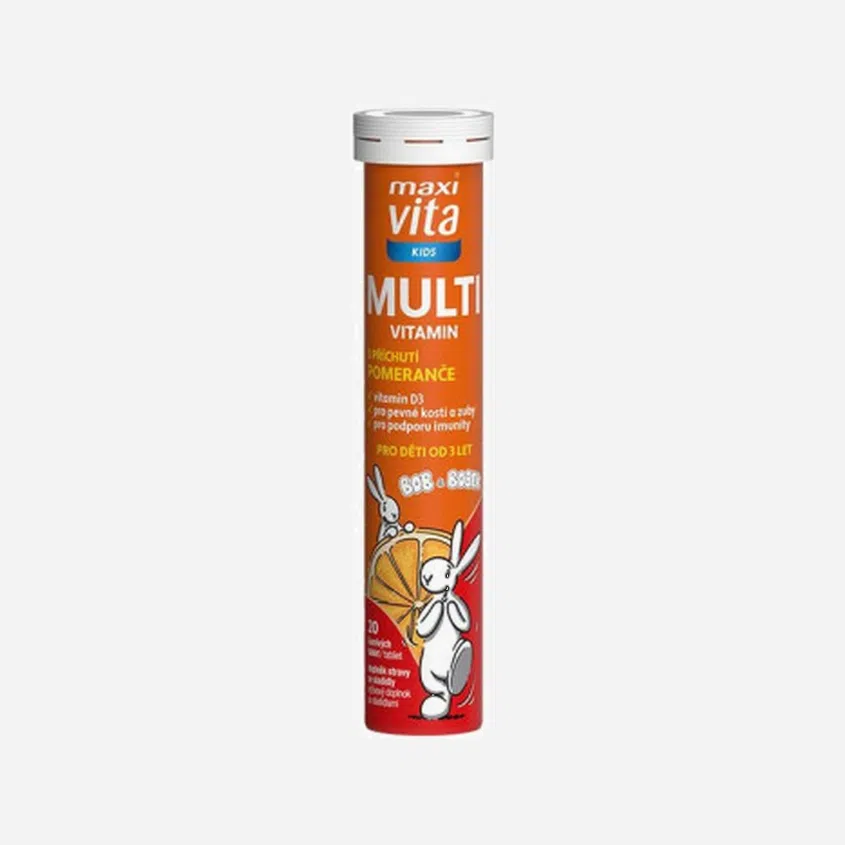 MV Bob a bobek Multivitamín 20 tablet