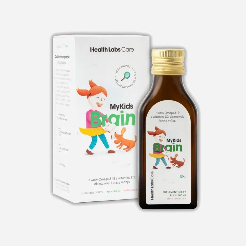 My Kids Brain - Omega 3 a 9 pro podporu mozku 6 x 100  ml