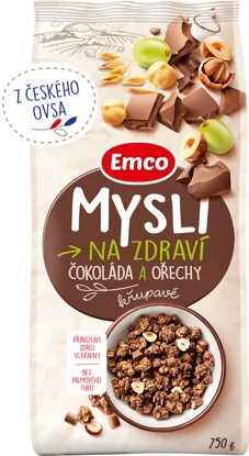 Mysli  - Čokoláda a ořechy 6 x 750 g