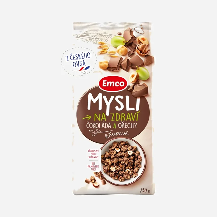 Mysli - Čokoláda a ořechy