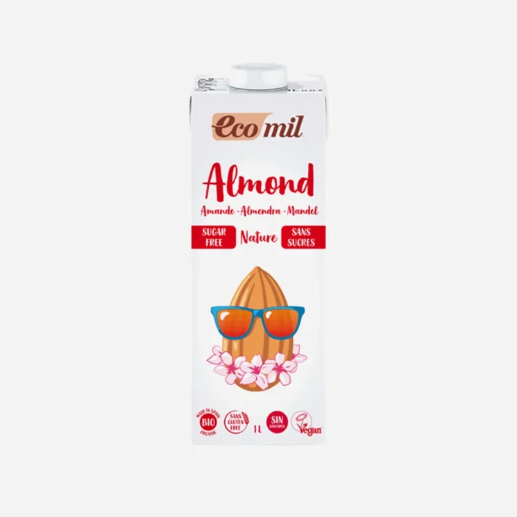 Nápoj ze sladkých mandlí nature BIO 1l 12 x 1000 ml
