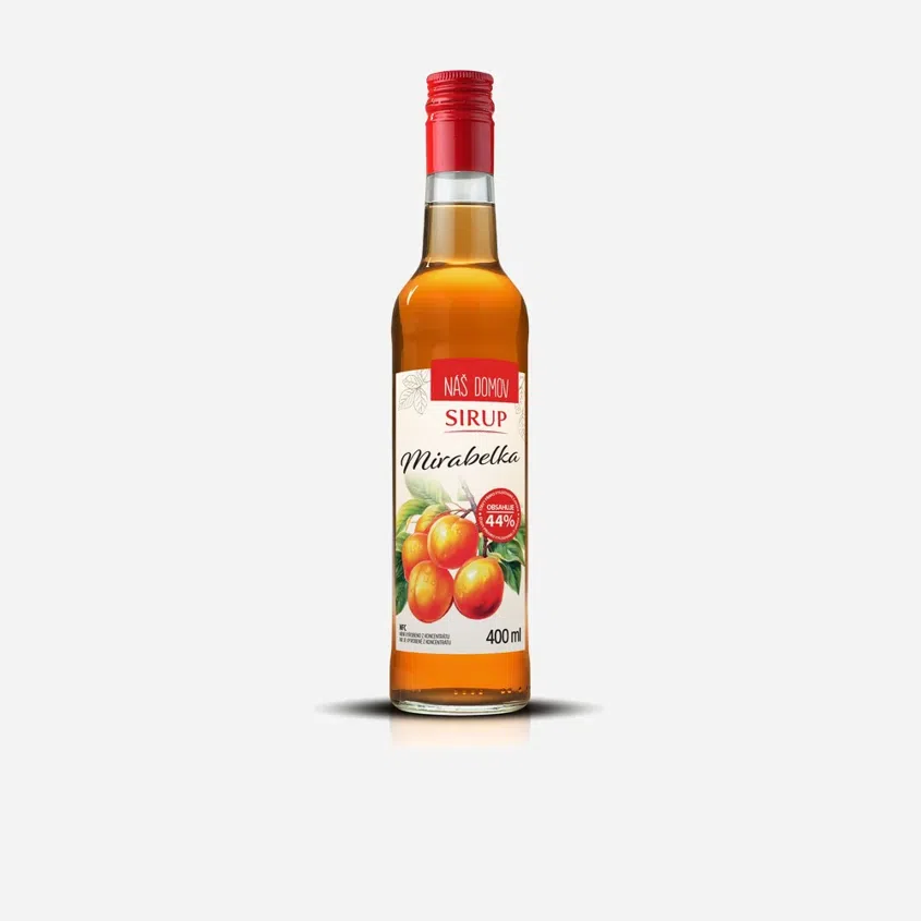Náš domov sirup mirabelka