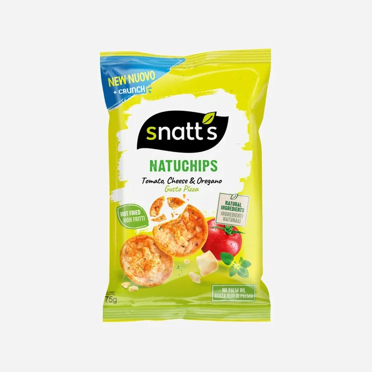 Natuchips tomato, sýr, oregano