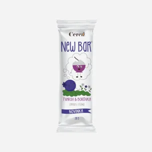 New bar tvaroh a borůvka 28 g 12 x 33 g
