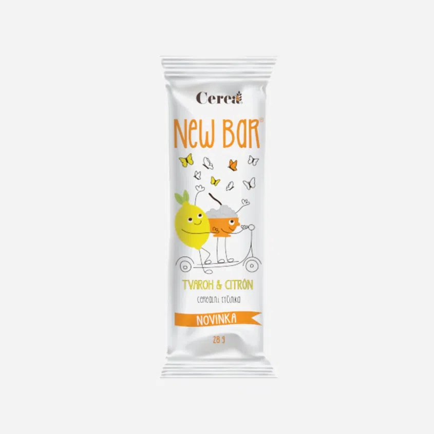 New bar tvaroh a citron 28 g